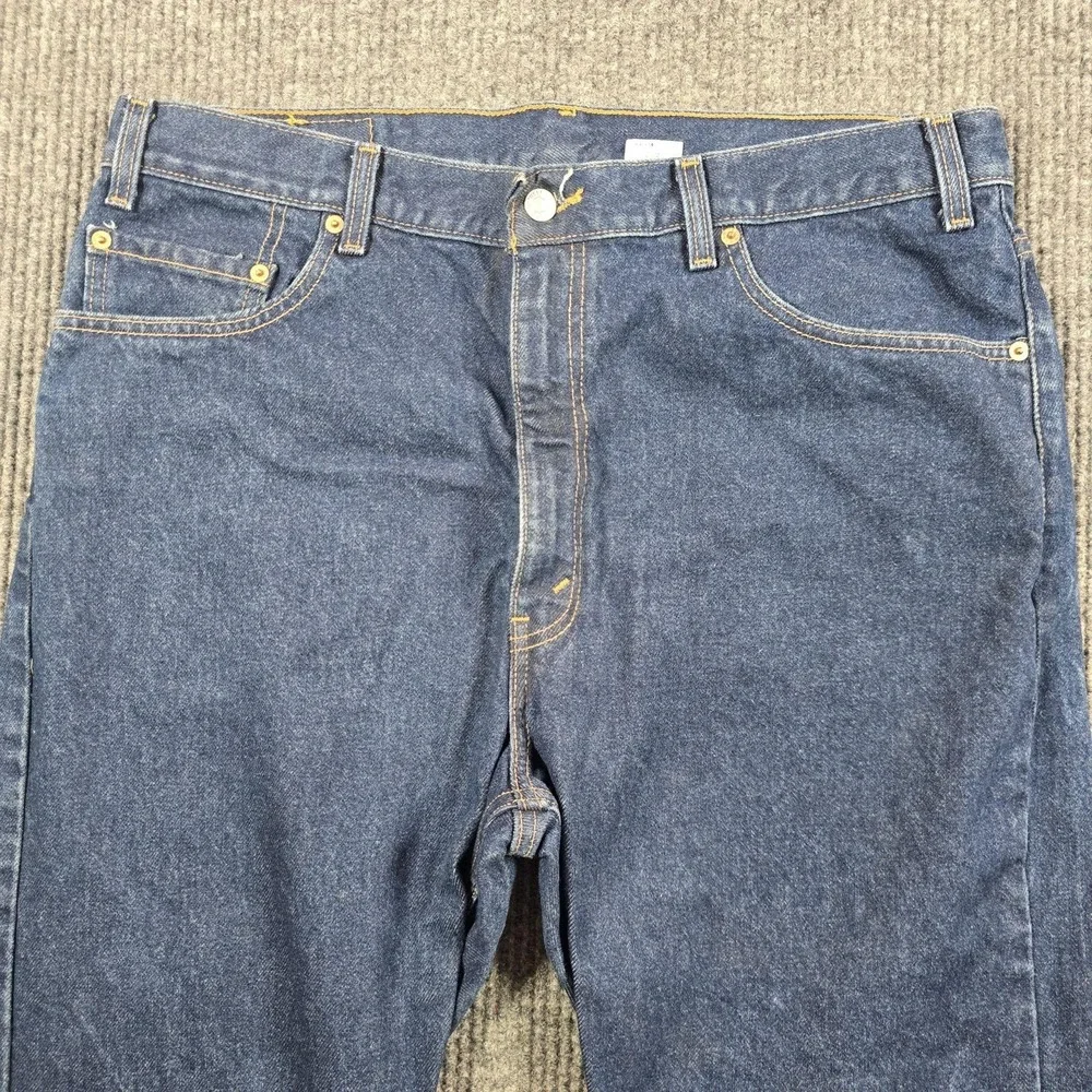 VTG 90s Levi's 505 Jeans Mens 38x30 Blue Medium Wash Regular Fit Straight Leg